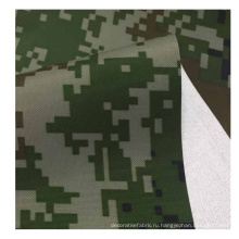 Camo Print 100 Polyester 600d Oxford Flame Latchning Tabbine Водонепроницаемая ткань для палатки и сумки